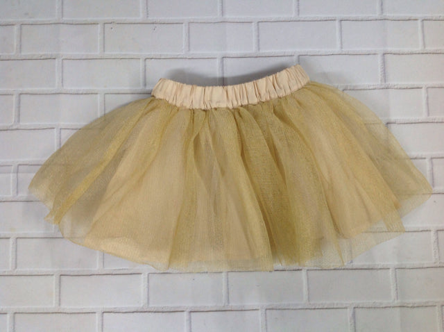 Gymboree Gold Skirt