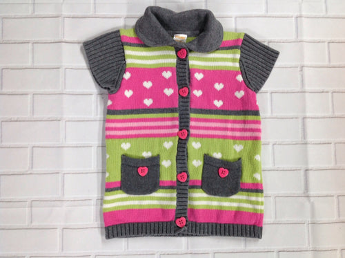 Gymboree Gray & Pink Sweater