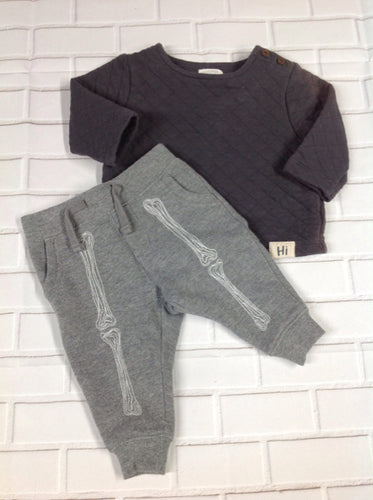 Gymboree Gray 2 PC Outfit