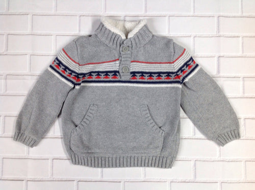 Gymboree Gray Pocket Top
