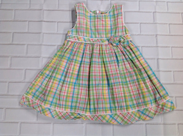 Gymboree Green & Pink Dress