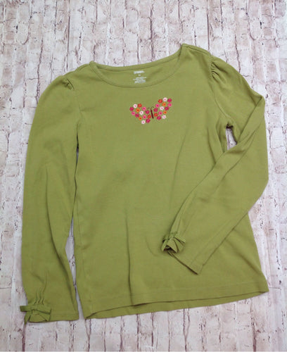 Gymboree Green & Pink Top