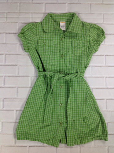 Gymboree Green & White Dress