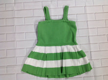 Gymboree Green & White Stripes Dress