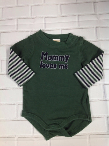 Gymboree Green Onesie
