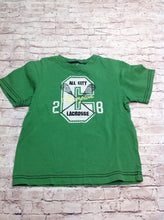 Gymboree Green Print Lacrosse Top