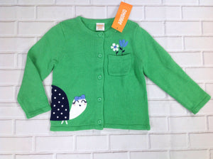 Gymboree Green Print Sweater