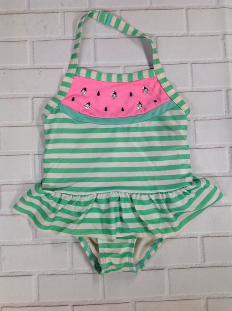 Gymboree Green Print Watermelon Swimwear