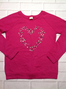 Gymboree HOT PINK & SILVER Top