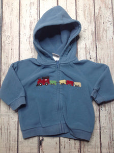 Gymboree Light Blue Zip-up Jacket