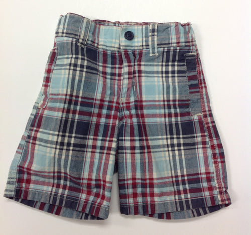 Gymboree Multi-Color Plaid Shorts
