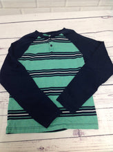 Gymboree NAVY & GREEN Stripe Top