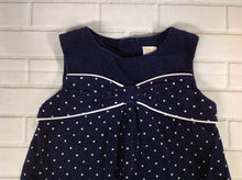 Gymboree Navy Print Polka Dots Dress