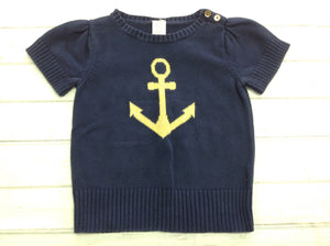 Gymboree Navy Print Sweater