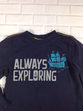 Gymboree Navy Print Top