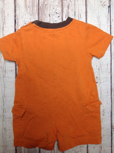 Gymboree ORANGE & BROWN One Piece