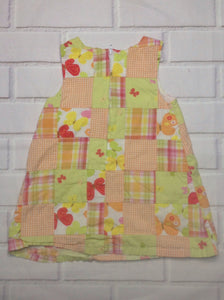 Gymboree Orange & Green Dress