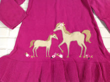 Gymboree Outlet Purple Print Horses Dress