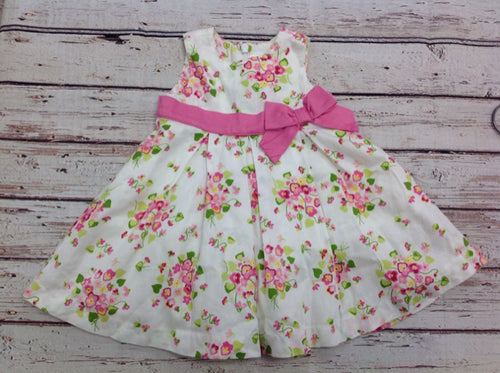 Gymboree Outlet White Print Dress