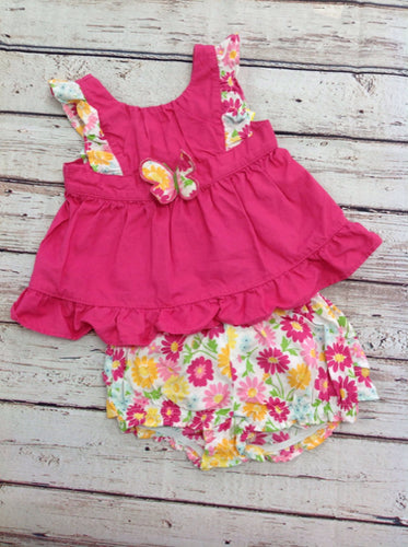 Gymboree PINK PRINT 2 PC Outfit