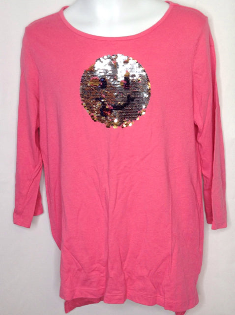 Gymboree Pink & Gold Top
