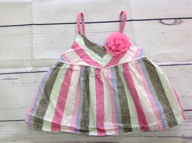 Gymboree Pink & Gray Top