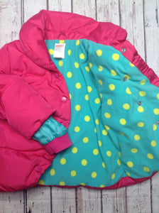 Gymboree Pink & Green Coat