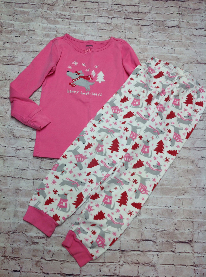 Gymboree Pink & Red Sleepwear