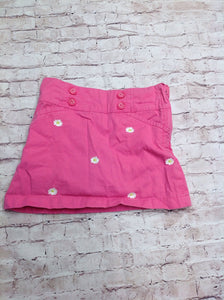 Gymboree Pink Flower Skort