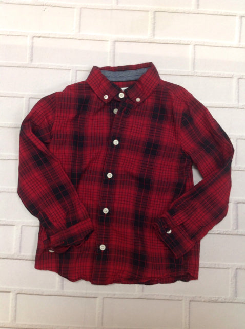 Gymboree Red & Black Top