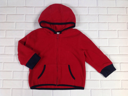 Gymboree Red & Black zip jacket Top