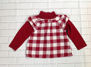 Gymboree Red & White Top