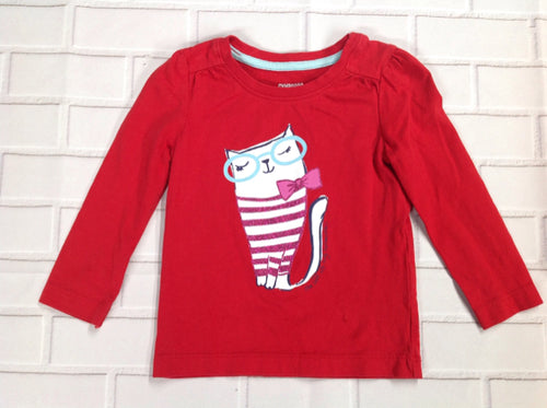 Gymboree Red Print Top
