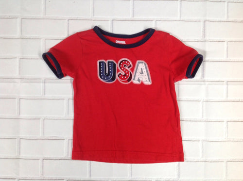 Gymboree Red Print Top
