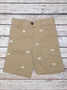 Gymboree TAN PRINT Dogs Shorts