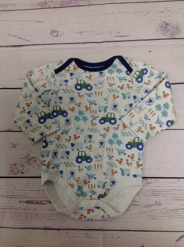 Gymboree WHITE & BLUE Top