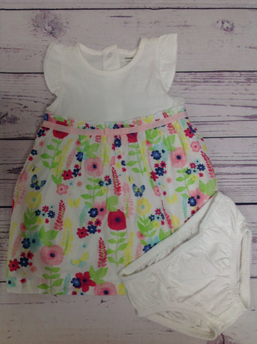 Gymboree White Print Dress
