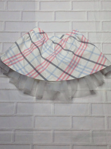 Gymboree White Print Skirt