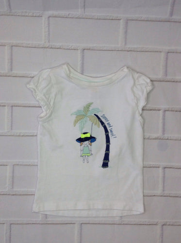 Gymboree White Print Top