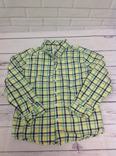 Gymboree YELLOW & GREEN Plaid Top