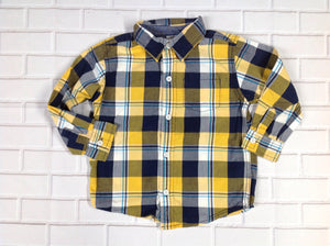 Gymboree Yellow & Navy Top