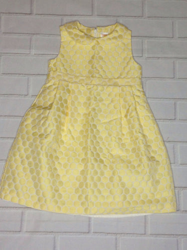 Gymboree Yellow & White Dress