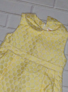 Gymboree Yellow & White Dress