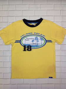 Gymboree Yellow Print Island Top
