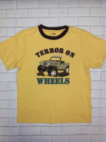 Gymboree Yellow Print Jeep Top