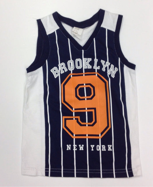 H & M Blue & White 9 Shirt
