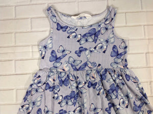 H & M Blue Print Dress