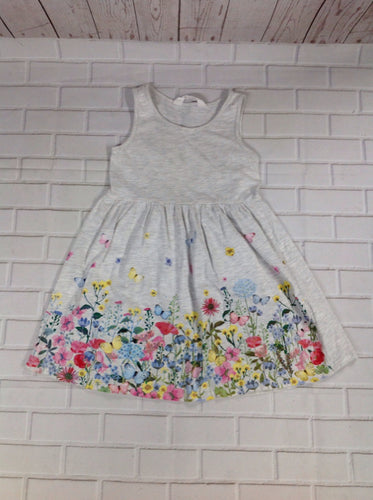 H & M GRAY PRINT Dress