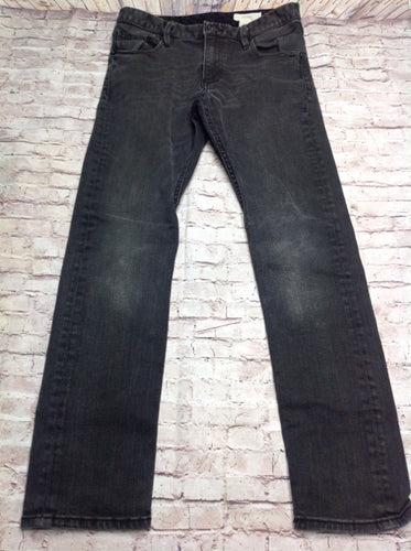 H & M Gray Denim Solid Jeans