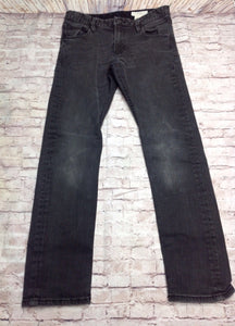 H & M Gray Denim Solid Jeans